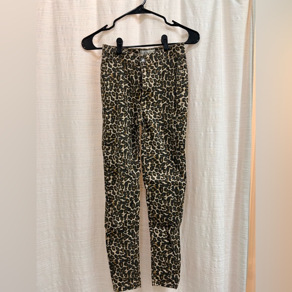 WE THE FREE Cheetah Skinny Jeans - Picture 1 of 2